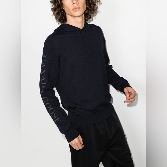 Welland Hoody Sweater Canada Goose Logo - Picture 1 of 7